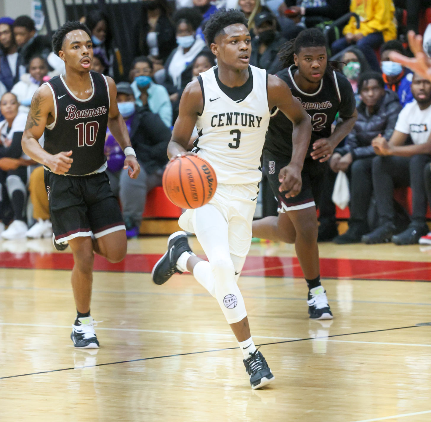 Bowman vs 21st Century Boys Basketball